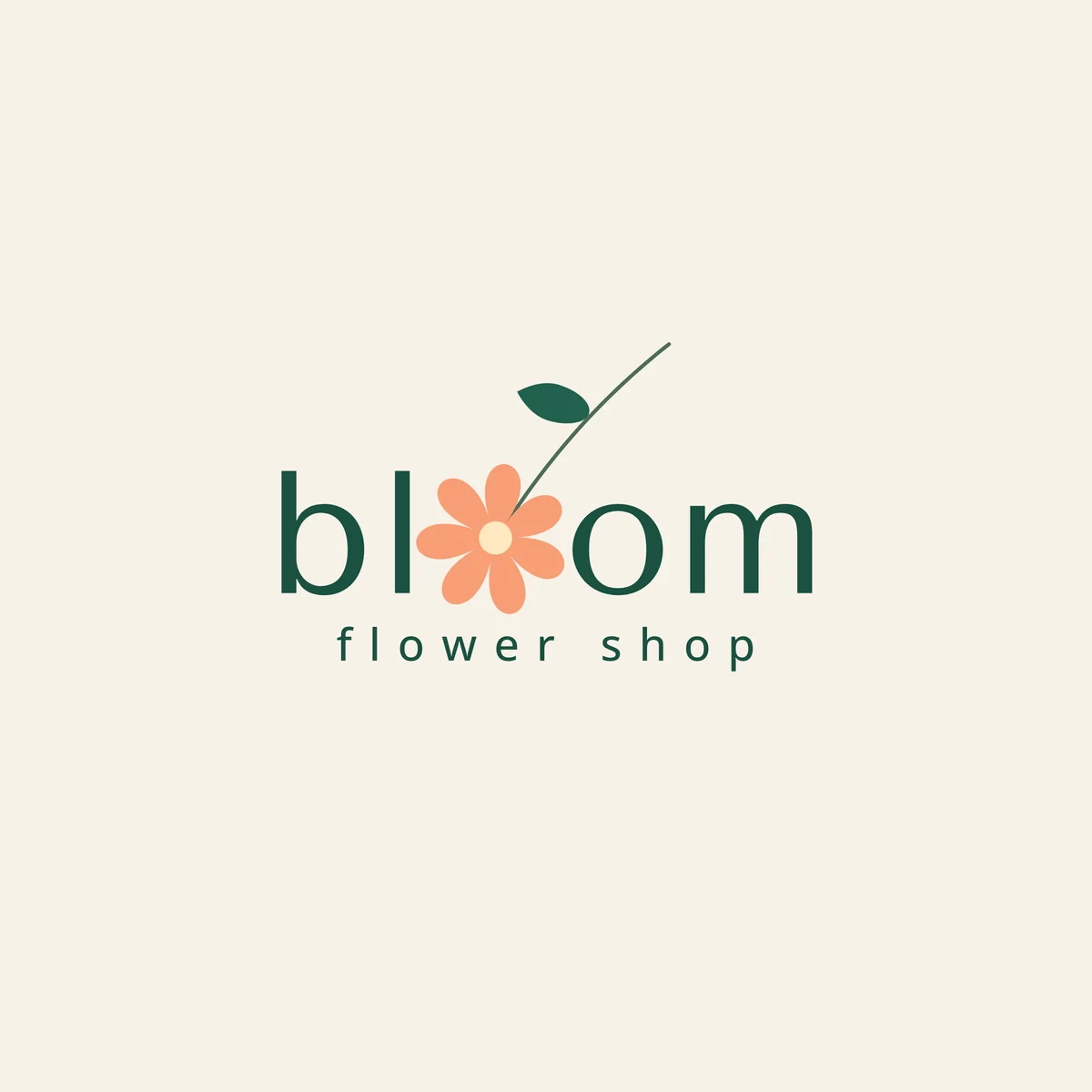 Bloom Flower Shop — Logo Design — Logos design by Graphics Adi