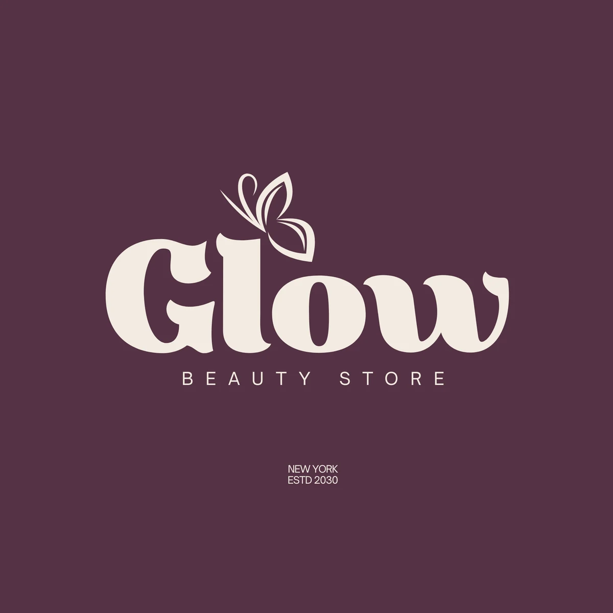 Glow Beauty Store — Logo Design — Logos design by Graphics Adi